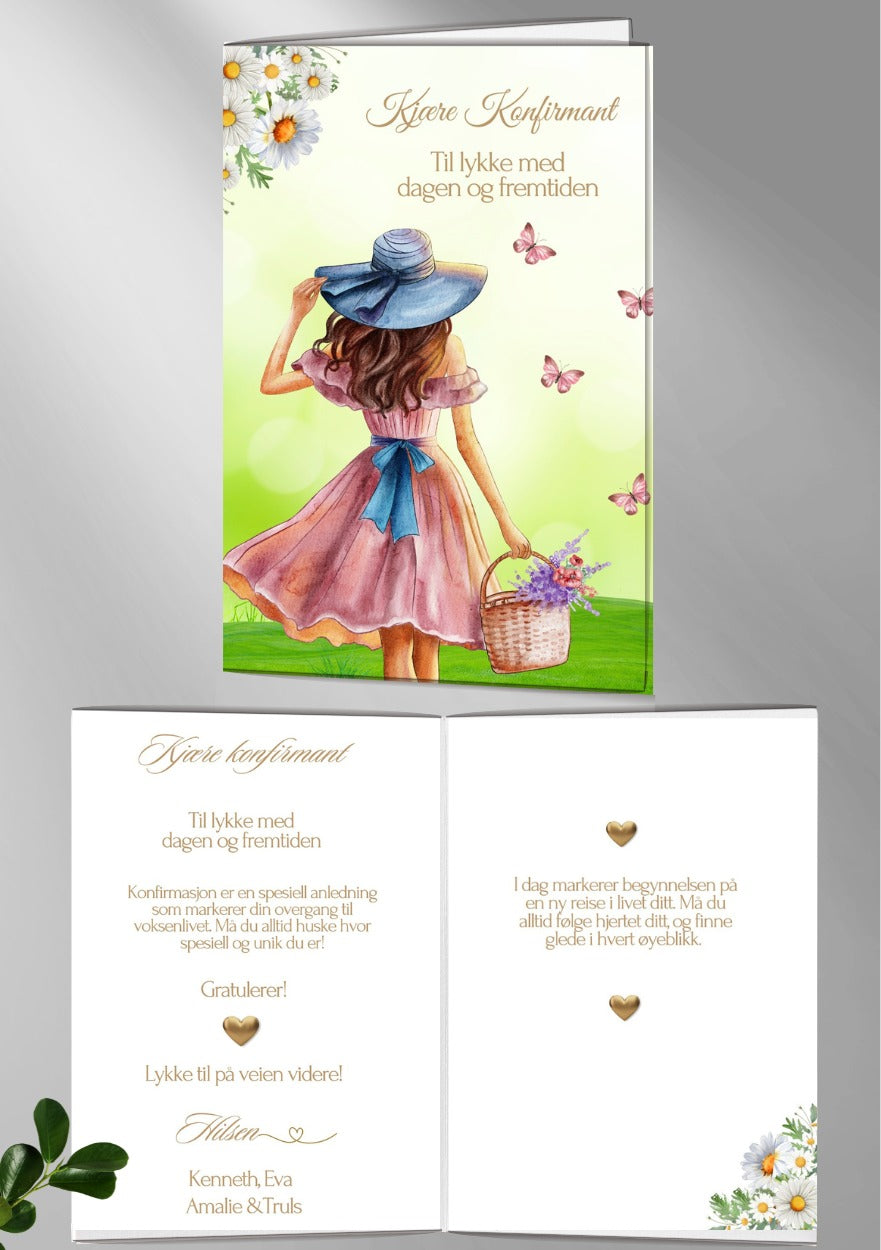 KORT TIL KONFIRMANTEN