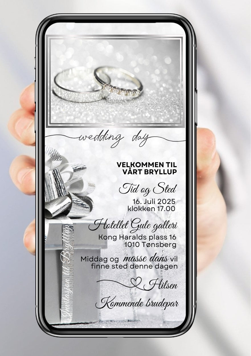 BRYLLUP INVITASJON