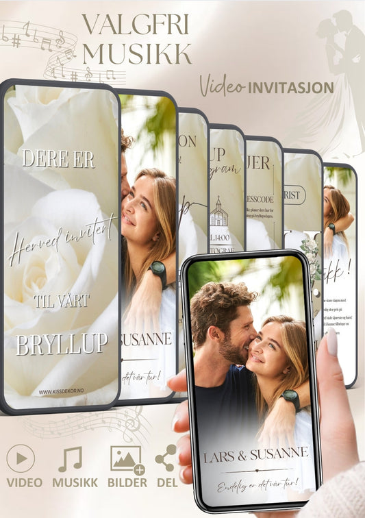 VIDEO INVITASJON BRYLLUP