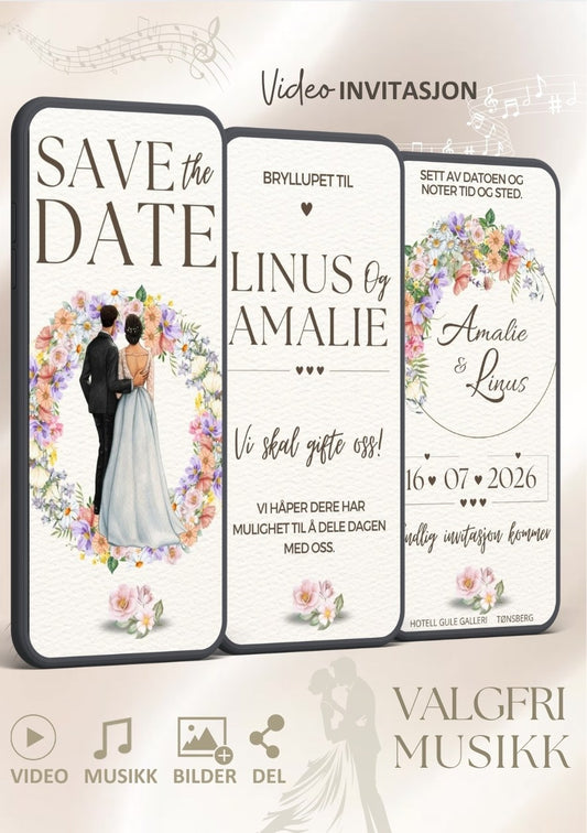 VIDEO INVITASJON BRYLLUP