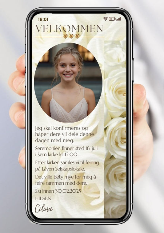 INVITASJON KONFIRMASJON