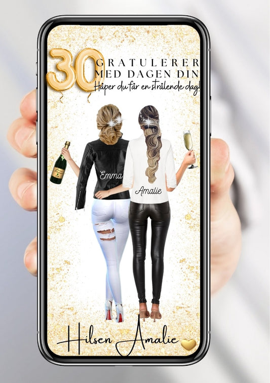 PERSONLIGE BURSDAGSKORT