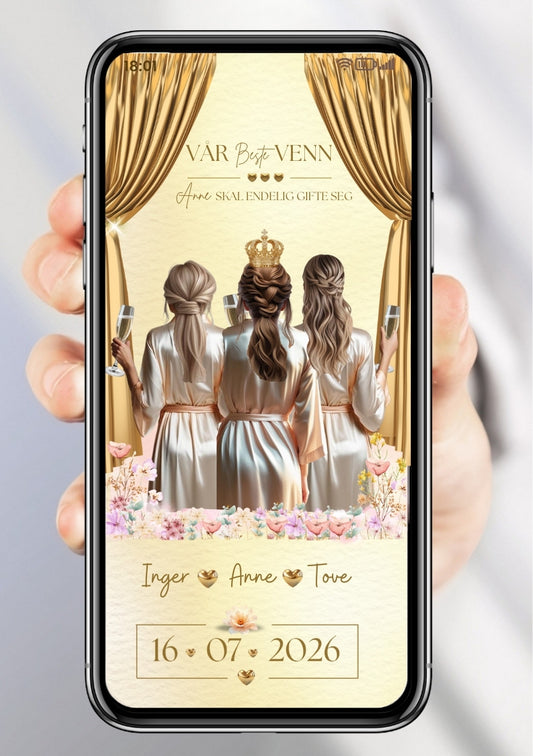 TIL BRUDEN FRA FORLOVER