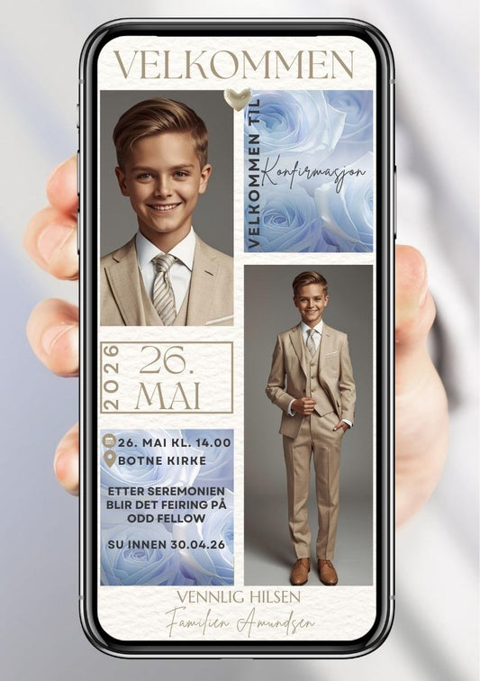 INVITASJON TIL KONFIRMASJON