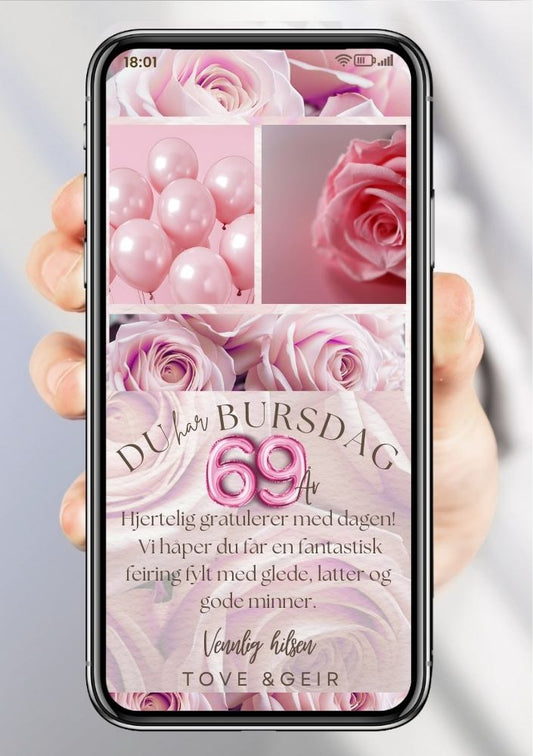 GRATULER MED DAGEN PÅ SMS