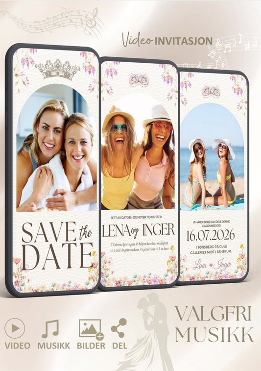 VIDEO INVITASJON BRYLLUP