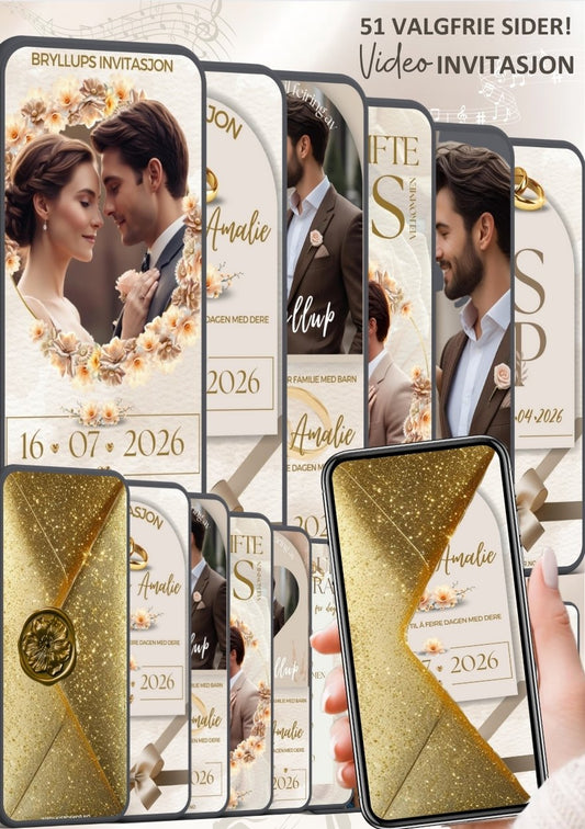 VIDEOINVITASJON BRYLLUP