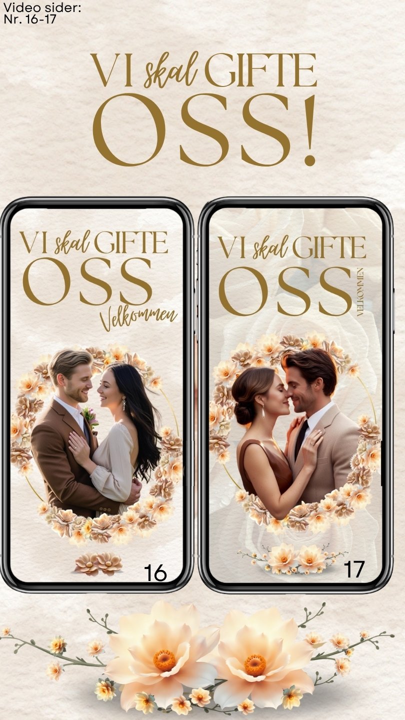 VIDEOINVITASJON BRYLLUP