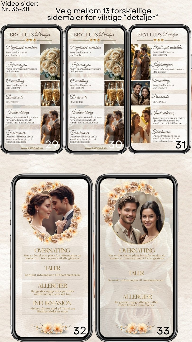 VIDEOINVITASJON BRYLLUP