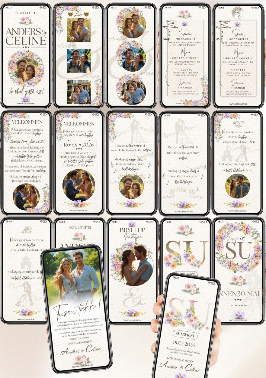 VIDEOINVITASJON BRYLLUP