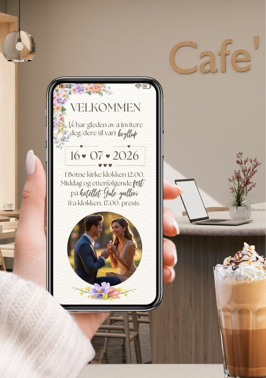 VIDEOINVITASJON BRYLLUP