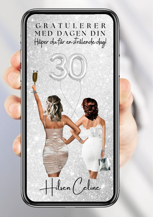 PERSONLIGE BURSDAGSKORT