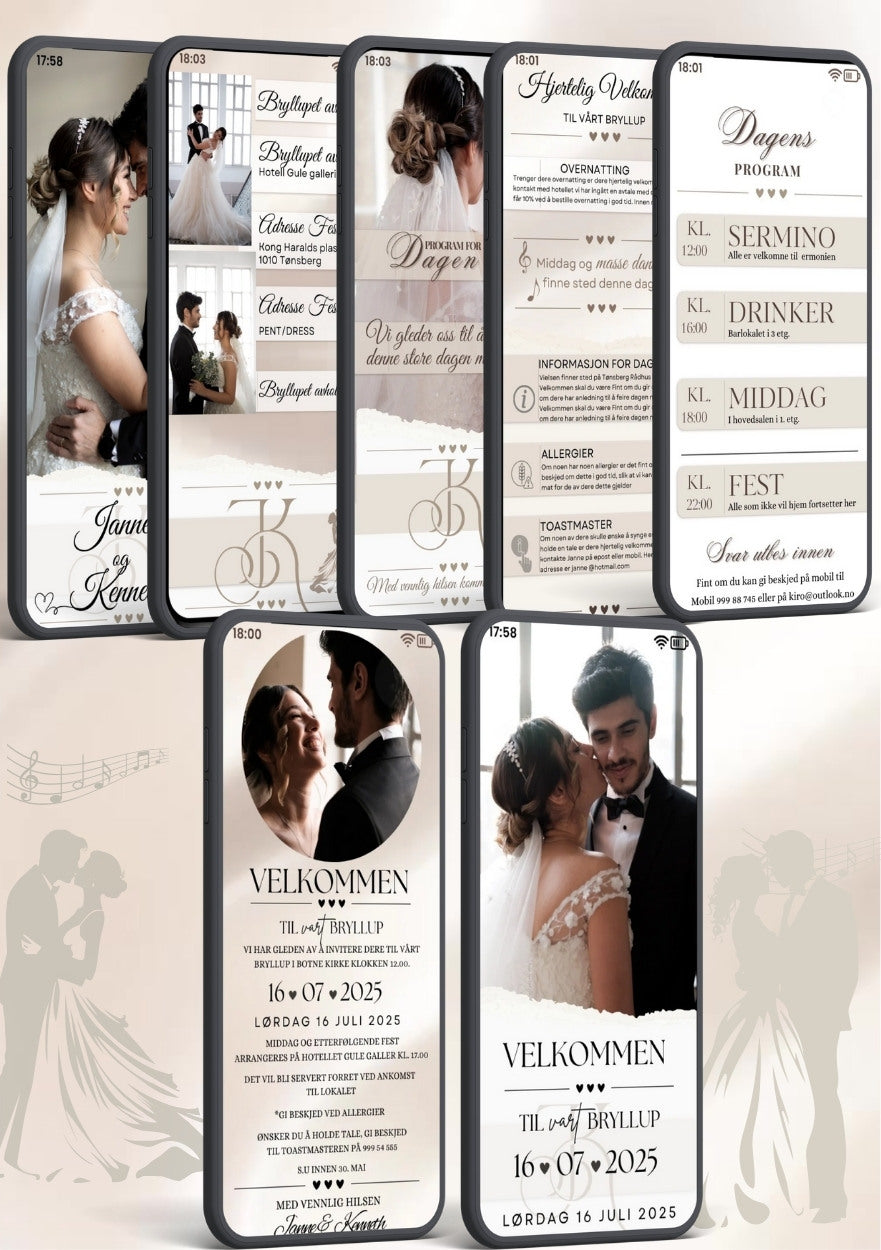 VIDEO INVITASJON BRYLLUP