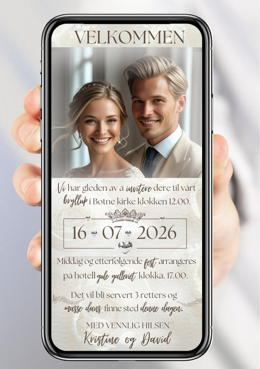 INVITASJON TIL BRYLLUP