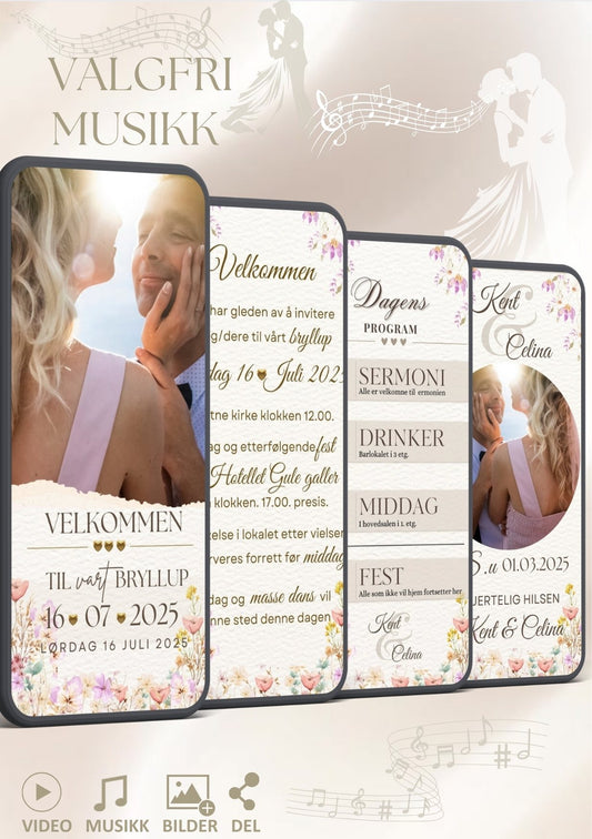 VIDEO INVITASJON BRYLLUP