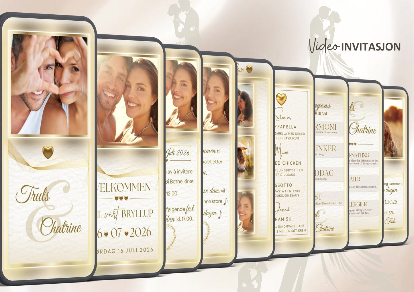 VIDEO INVITASJON BRYLLUP