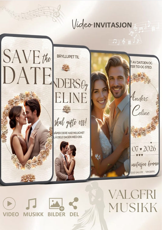 VIDEO INVITASJON BRYLLUP