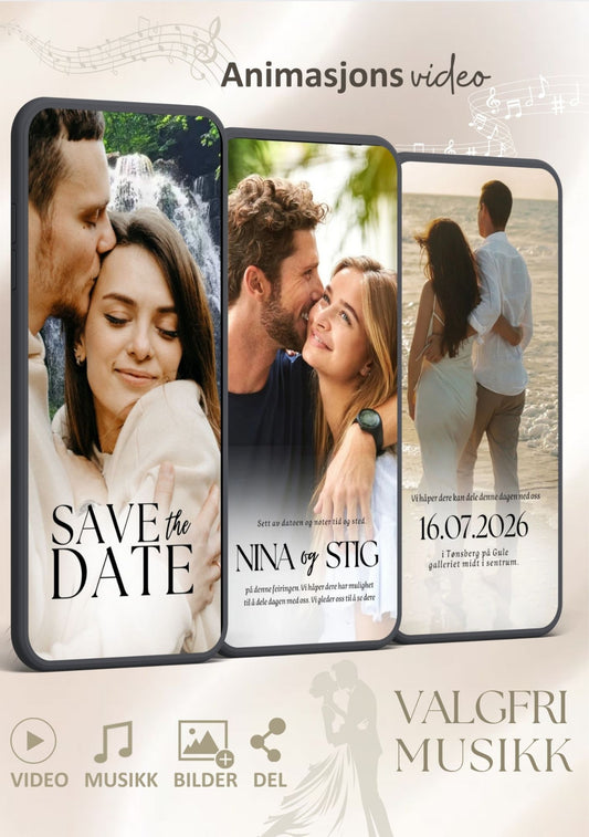 VIDEO INVITASJON BRYLLUP