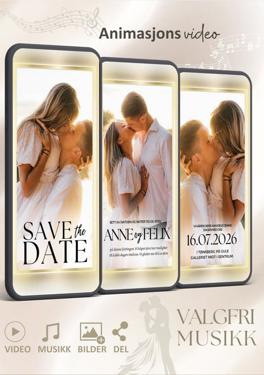 VIDEO INVITASJON BRYLLUP